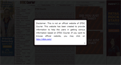 Desktop Screenshot of dtdccourier.in